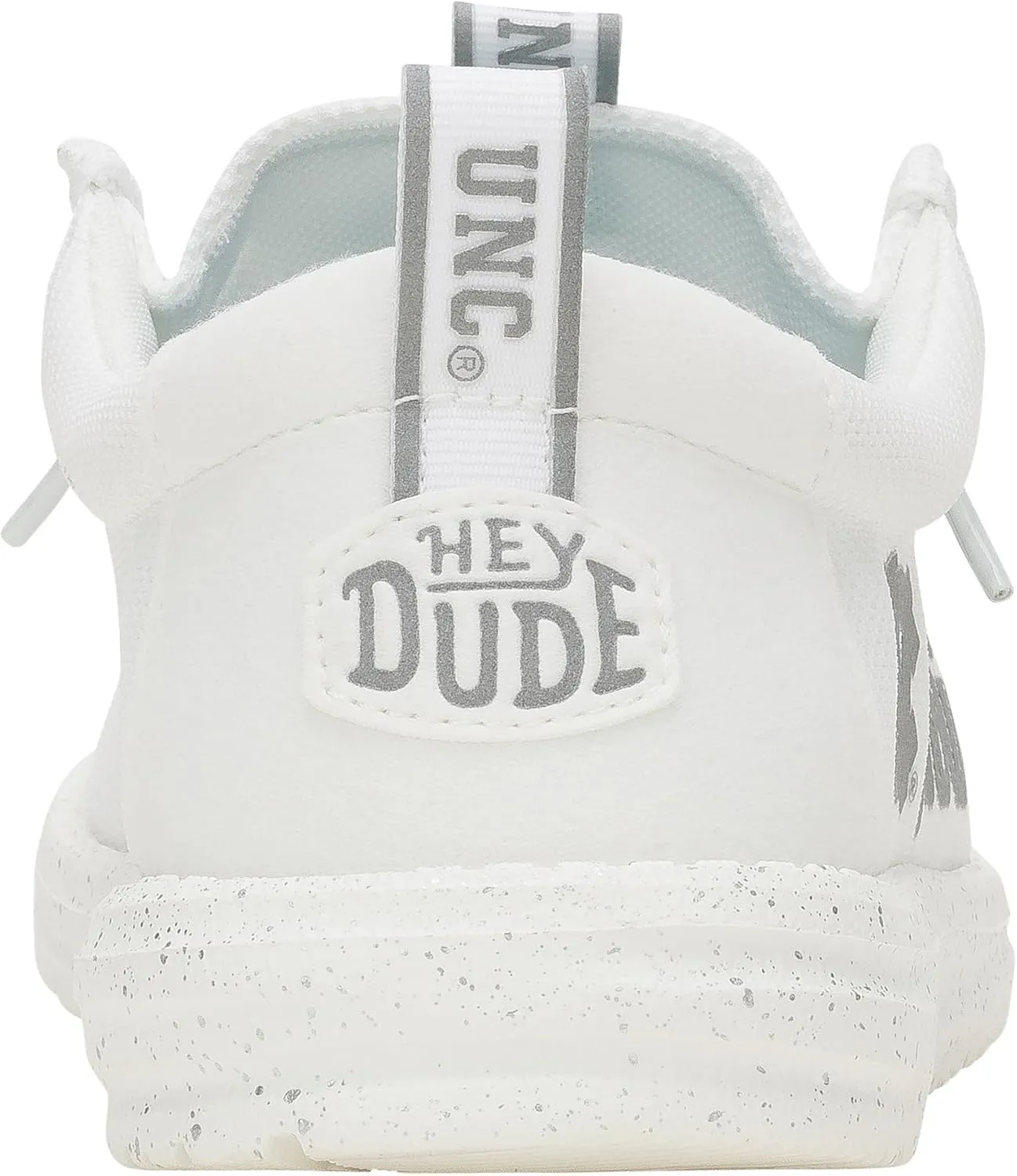 HEYDUDE Wally Collegiate Whites, Men??s Shoes, Men's Slip-on Loafers, Comfortable & Light-Weight