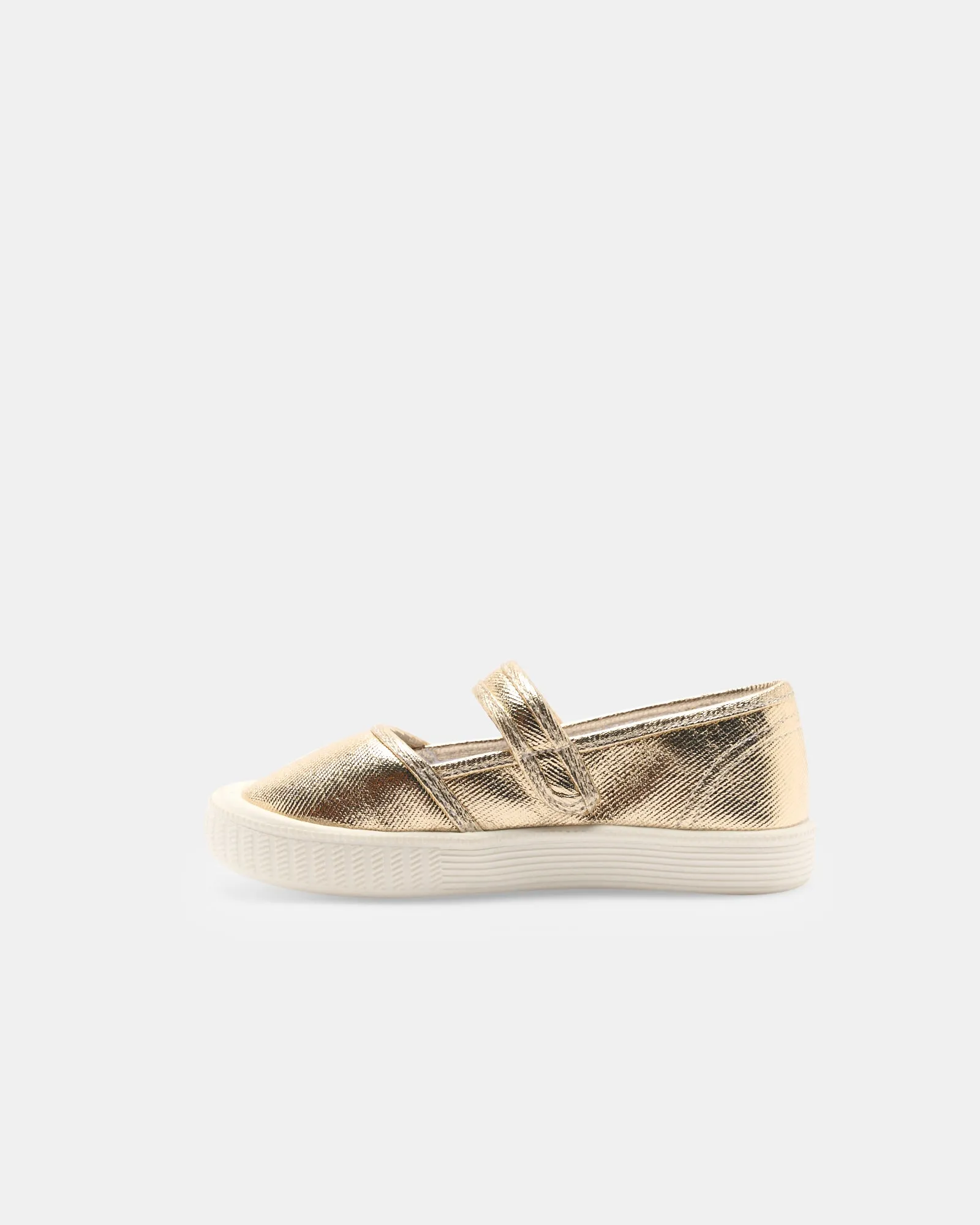 Mary Jane Canvas - Rose Gold