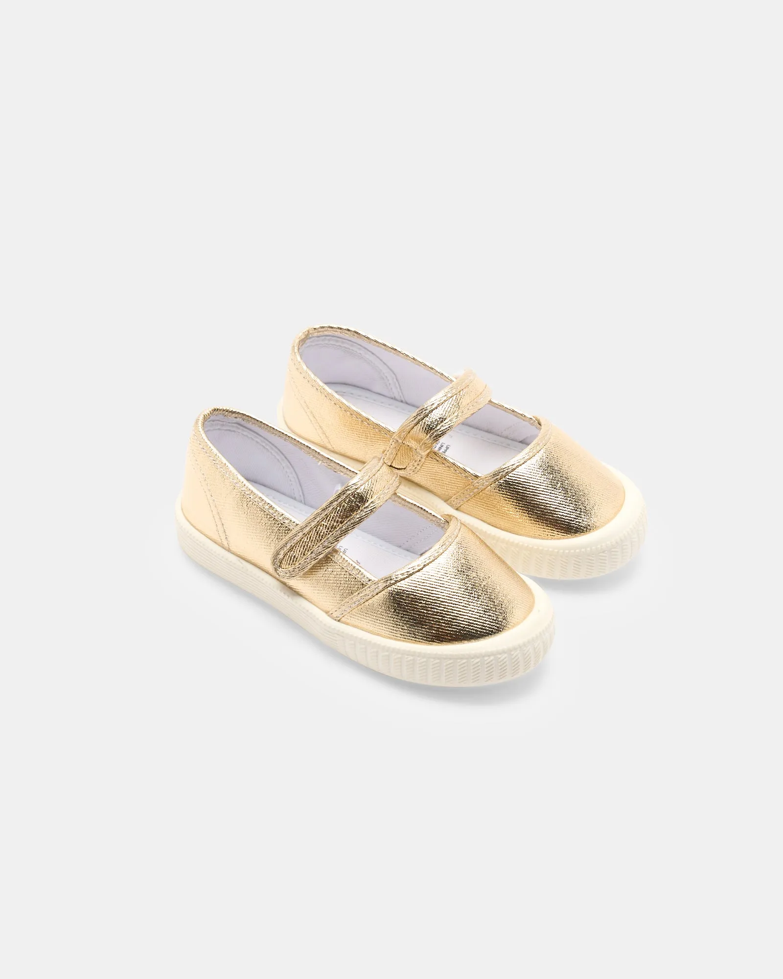Mary Jane Canvas - Rose Gold