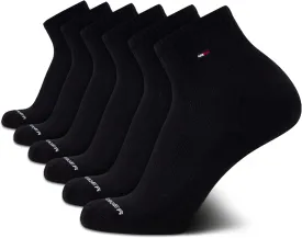 Tommy Hilfiger Men's Breathable Cushioned Quarter Socks - 6 Pack