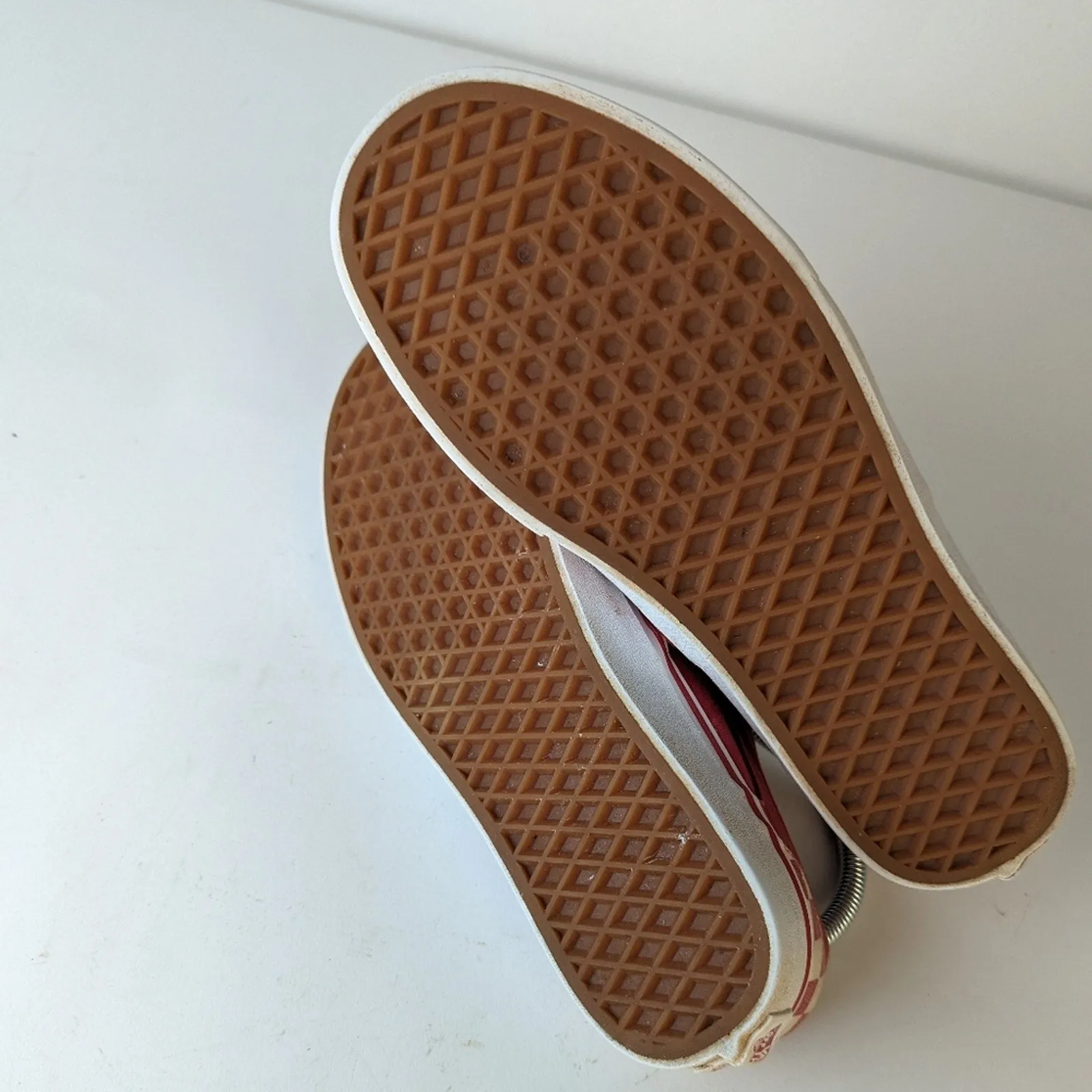 Vans Checkerboard Slip Ons Sneakers / 9.5