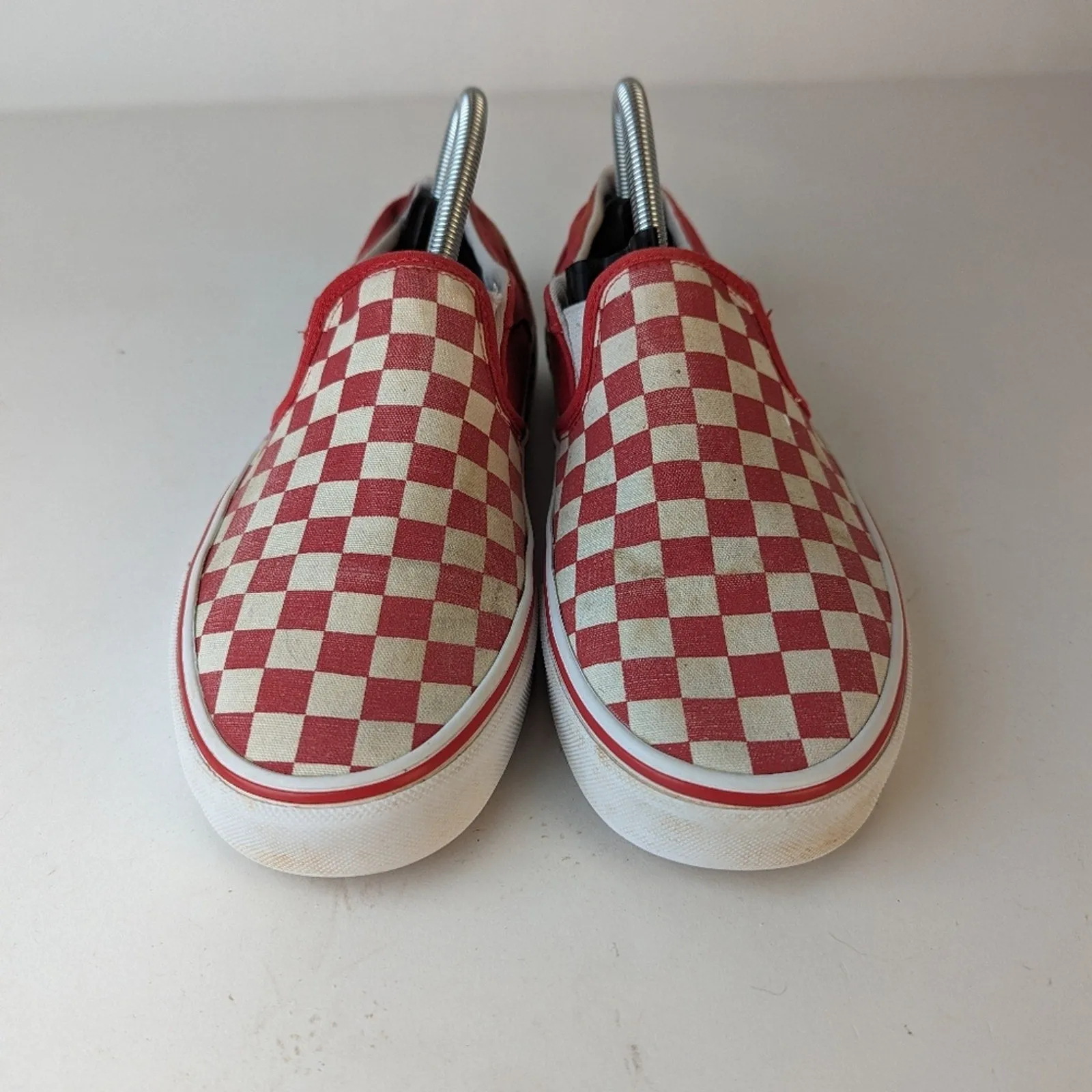 Vans Checkerboard Slip Ons Sneakers / 9.5