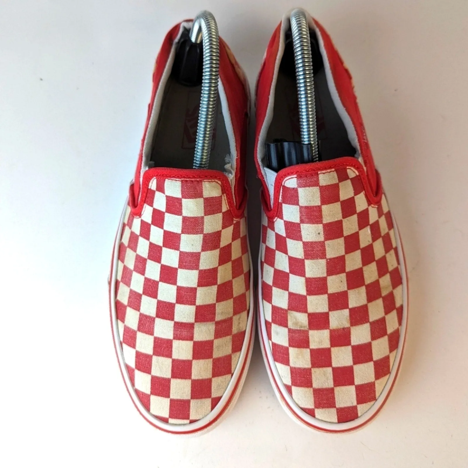 Vans Checkerboard Slip Ons Sneakers / 9.5