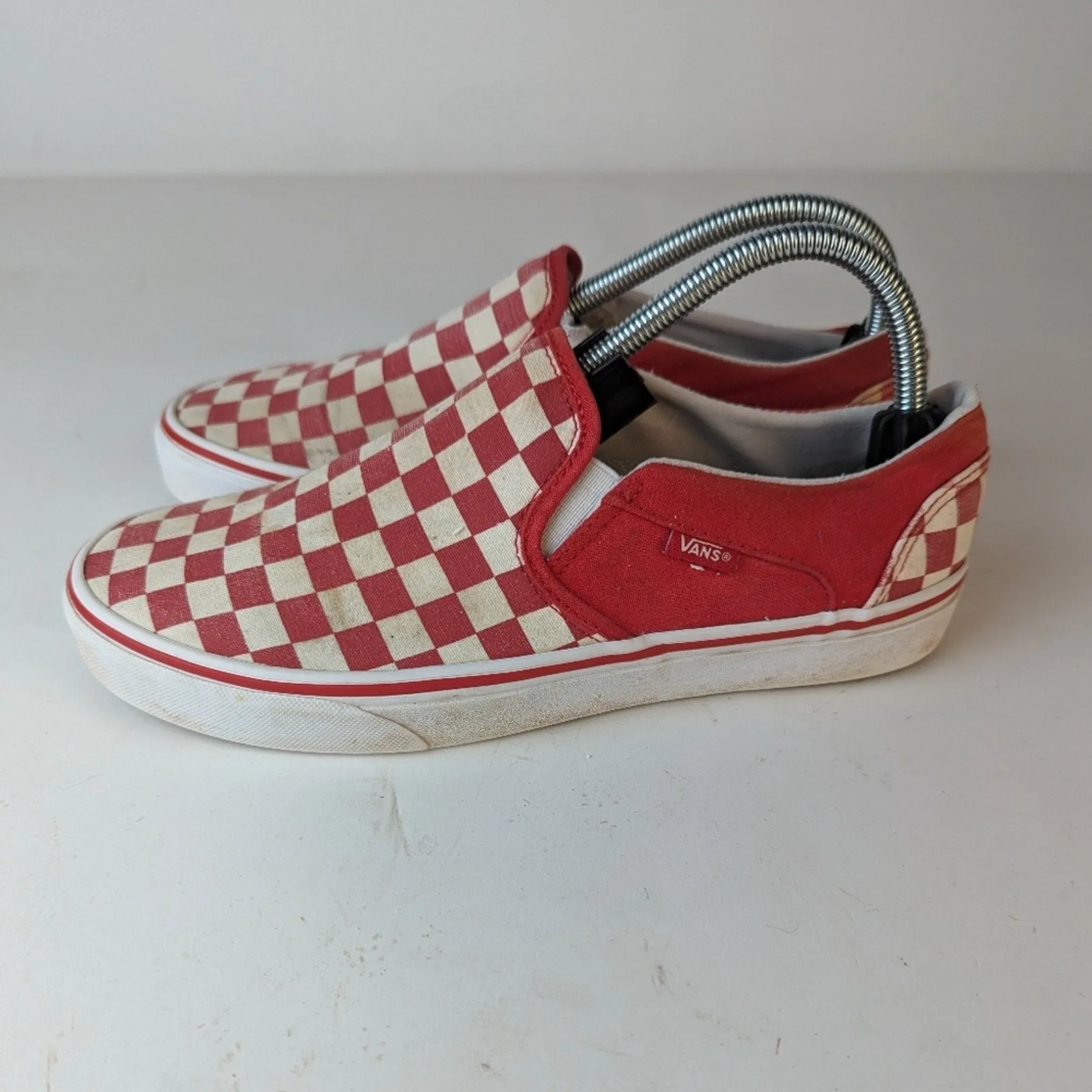 Vans Checkerboard Slip Ons Sneakers / 9.5